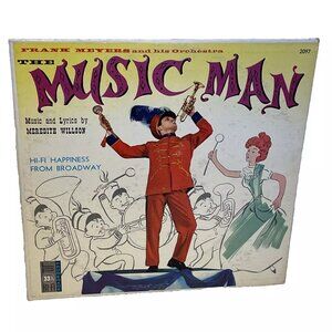 Frank Meyers and his Orchestra Music Man (Vinyl, 1958) Promenade 2097 Good LP